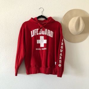 Maui Hawaii Lifeguard Hoodie Sweatshirt